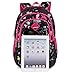 Bebamour Butterfly and Sweetheart Pattern Kids' Backpack School Bags Back to School Book Bags