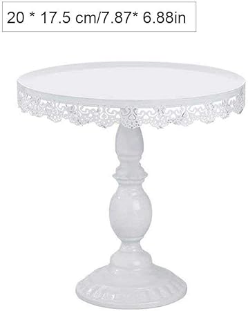 Blanc Presentoir A Gateaux En Metal Assiette A Gateau Ronde Pour Mariage Fete De Naissance Fllyingu Porte Gateaux Celebration De Fete Danniversaire Cuisine Maison Vaisselle Et Arts De La Table Dwteam In