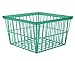 24-Pack Quart Size Plastic Berry Baskets; 5 ½-Inch Green Berry Boxes w/Open-Weave Pattern; Ideal for Berries, Fruit, Vegetables & Craft Projects