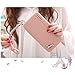 Smartphone Wristlet,Ladies Clutch Purse Wallet Mobile Phone Wristlet Wallet Large Capacity with Strap Wrist for iPhone 8/ 8 Plus/7/ 7 Plus/6S /6S Plus/6 /Samsung Galaxy S8/S7/S6 by Emoonland ( Pink )