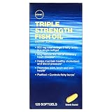 GNC Triple Strength Fish Oil 1500 mg, 120 Soft Gels