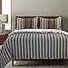 Greenland Home Barefoot Bungalow Durango Quilt Set, Full/Queen, Natural,GL-1603NMSQ, 3-Piece