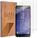 Mr.Shield [3-PACK] Designed For Samsung (Galaxy J3 2018) [Tempered Glass] Screen Protector [Japan Glass With 9H Hardness] with Lifetime Replacement