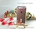 Ftonglogy Compatible with iPhone 5/5S Phone Case Girls Clear Air Buffer TPU Bumper + PC Shockproof Slim Women Floral Flower Pattern Protective Cover for iPhone 5/5S (Fox)