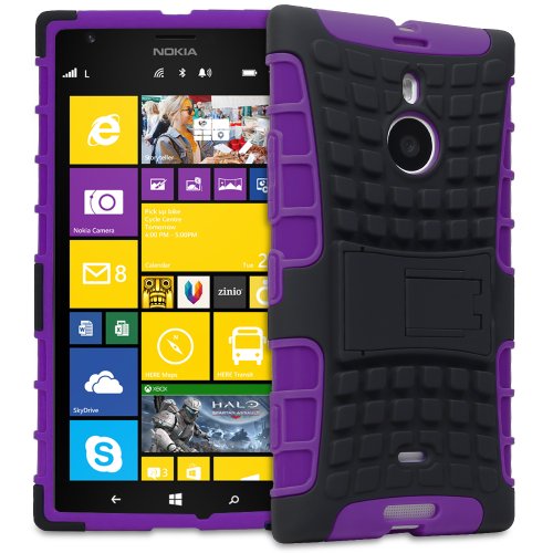 Fosmon HYBO-RAGGED Dual Layer PC + TPU Rugged Hybrid Case for Nokia Lumia 1520 (Purple / Black) Fosmon HYBO-RAGGED Dual Layer PC + TPU Rugged Hybrid Case for Nokia Lumia 1520 (Purple / Black)