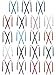 CTM® Women's Elastic Clip-End 1 Inch Basic Suspenders, Black