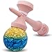 Kaleb USA Rubberized Earth Marble Kendama And Extra String