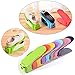 Transer Shoe Slots Adjustable Organizer, Space Saver Storage Rack Holder, Pack of 8
