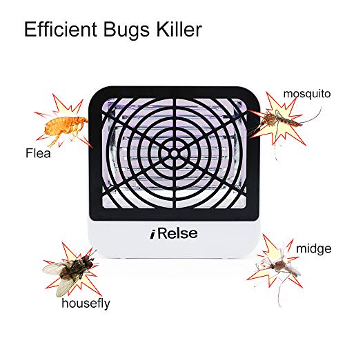 fomei Bug Zapper [Power Enhanced Version] Mosquito Killer Insect Trap Pest Control Light USB Powered Electronic UV Lamp for Indoor Bedroom, Kitchen, Office, Home