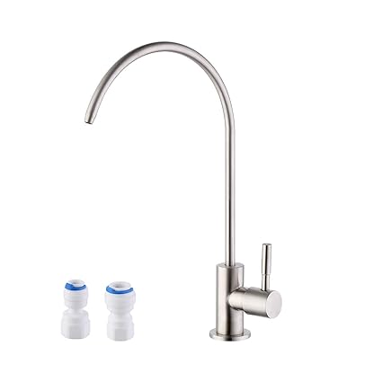 Kes Ro Water Filter Faucet Kitchen Bar Sink 304 Stainless Steel Drinking Water Faucet Brushed Nickel Z501c