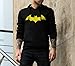 Decrum Batman Arkham Knight Black Hoodie M