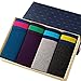 EYUSHIJIA Men's 4 Pack Comfortable Fiber Modal Boxer Briefs (Medium, F)
