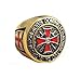 unbrand Knight Templar Ring - Masonic College Style Gold Color Stainless Steel Ring (11)