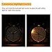 PEAKEEP 4 inches Twin Bell Alarm Clock with Backlight, Battery Operated Loud Alarm Clock (Bronze)