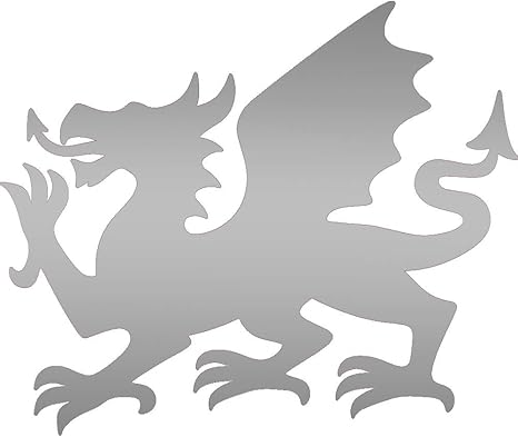 Amazon Co Jp Angdest ウェルシュドラゴン シルエット 6 8 X 5 6 Nbfu Decals 車 バイク
