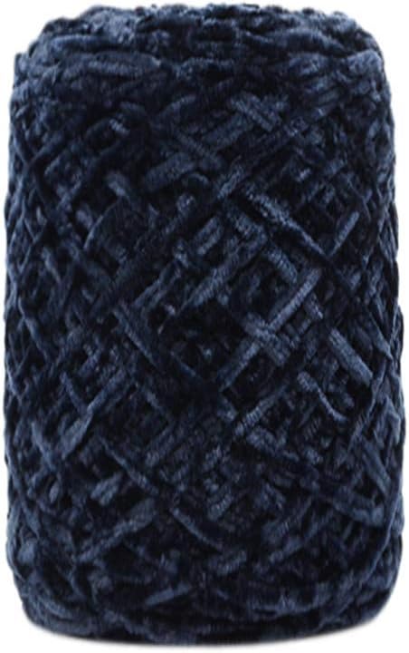 100g Gold Velvet Cotton Yarn, Roving Scarf Knit Wool Yarn Thickness Warm Hat Household, Used for 3.5-4.0 Crochet/Stick