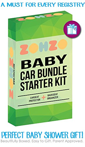 Zohzo Car Seat Protector & Back Seat Organizer/Kick Mat Bundle - Child & Infant Baby Seat Protectors - Thumbnail 3