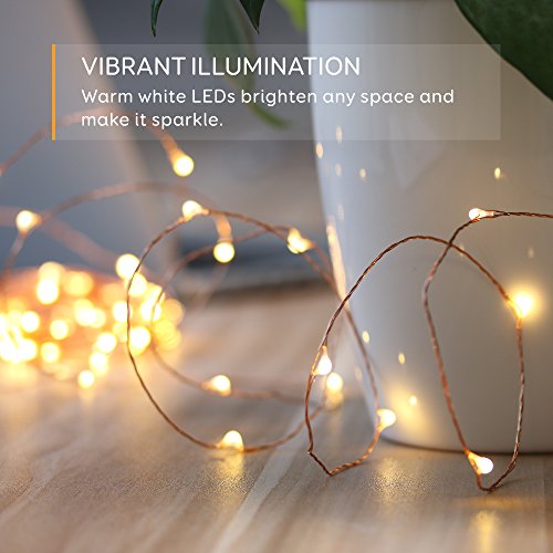 eufy 33 ft LED Decorative Lights Dimmable with Remote Control, Starlit