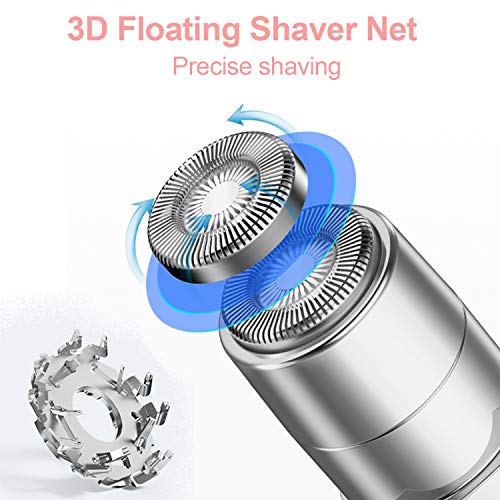 Facial Hair Remover for Women,Painless Hair Removal,USB Charging,Portable Mini Hair Body Shaver Razor Painless Hair Removal Tool