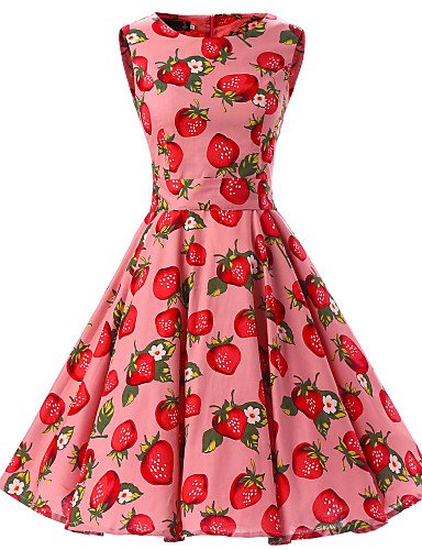 vestito paillettes rosa