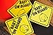 Babypop! Baby on Board Sticker for Cars (Magnetic) - Baby on Board Magnet for Car, Baby on Board Sign - Reflective Safety 2 Pack