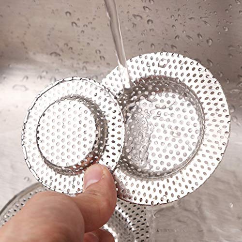 Sacow  Sink Strainer Drain Cover Hair Catcher Shower Drain Sink - Thumbnail 2