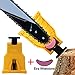 Diriway Portable Proprietary Chainsaw Saw Chain Sharpener Fast-Sharpening Stone Grinder Tools (Yellow)