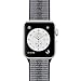 Winmy Sport Loop Band Compatible For Apple Watch Bands 42mm 44mm, Lightweight Breathable Woven Nylon Replacement Strap for iWatch Series 4 3 2 1, Sport, Edition - Black Stripe