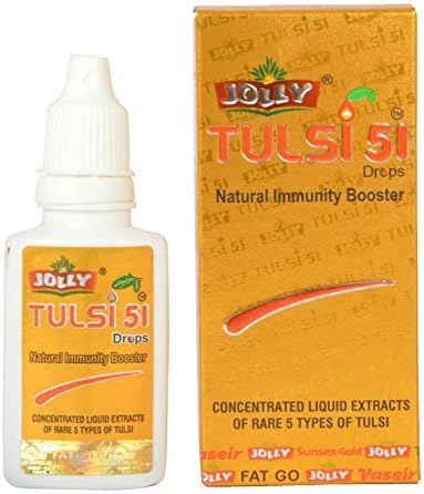Jolly Tulsi 51 Drops 20 Ml+10 ml Extra(Pack of 2)