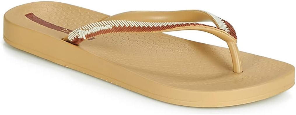 beige flip flops womens