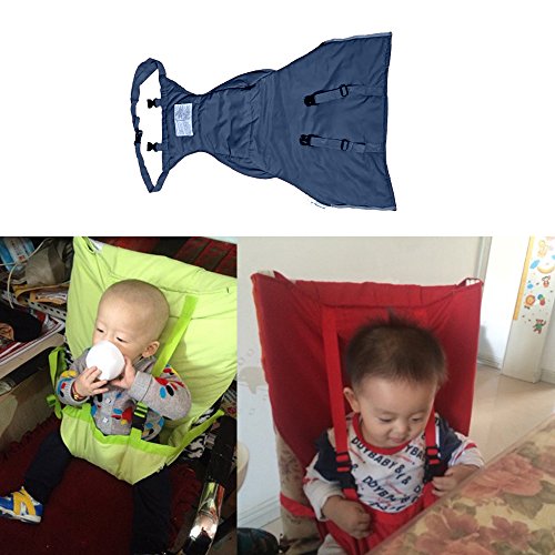 image for (2 kit) Portable Baby Feeding Chair Belt Toddler Safety Seat with Stra