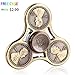 MMTX Fidget Spinner, Tri Fidget Spinner Fast Bearings Finger Spinner Hand Spinner Toy for Killing Time ,Relieves Stress and Anxiety Great Gift for Chlidren and Adults (Yellow)