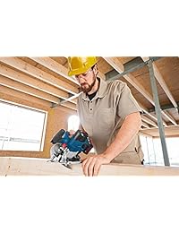 Bosch GKS 18 V-57 sierra circular profesional inalámbrica, todo el techo con batería para todos los trabajos de sierra robustos (herramienta de descarga)