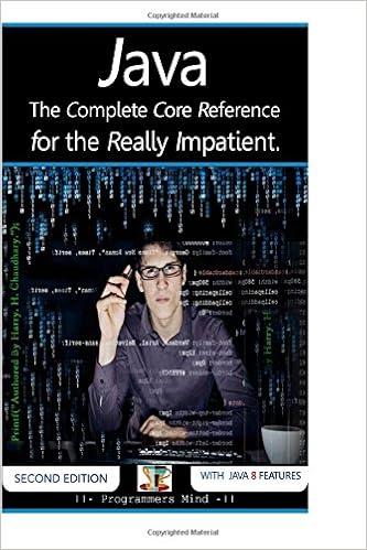 Java The Complete Core Reference For The Really Impatient - 
