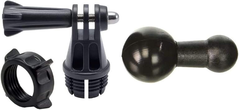 Amazon Com Arkon 17mm Ball Mount Connection To Gopro Hero Lateral Prong Adapter For Gopro Mounts 25mm Ball To 17mm Ball Adapter Black Sp25mm17 Camera Photo