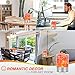 Himalayan Salt Lamp, Relassy Rock Salt Lamp Night Light Bluetooth Speaker with Dimmer, Natural Sea Salt Lamps with 2 Extra Bulbs for Home Decor, Holiday Gift