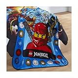 Lego Ninjago Ninja Masters Throw Blanket