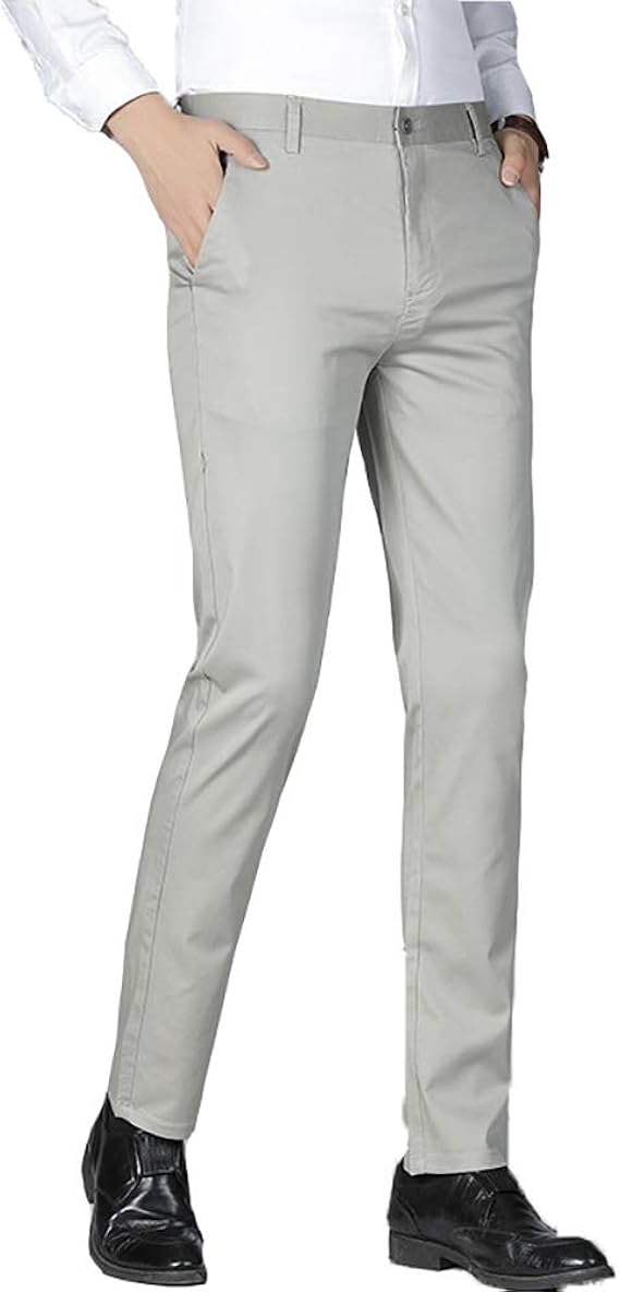 Amazon スラックス メンズ スーツ ロングパンツ 長ズボン ズボン パンツ ウォッシャブル スリム ストレッチ スキニー ノータック 通勤 ストレート仕事着 夏 薄手 スラックス パンツ ズボン 灰色34 ロングパンツ 通販