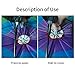 JANGANNSA Funny Umbrella Hat Adult and Kids Folding Cap for Beach Fishing Golf Party Headwear (Color2, 1Pack)