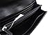 MICHAEL Michael Kors Womens Fulton Faux Leather Carryall Clutch Wallet Black O/S
