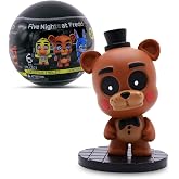 Just Toys &ndash; FNAF Constructables Buildable Figure Blind Capsule Mystery Toy | Official FNAF collectible &ndash; 3" buildable figure &ndash; 6 to collect &ndash; 1 random per capsule