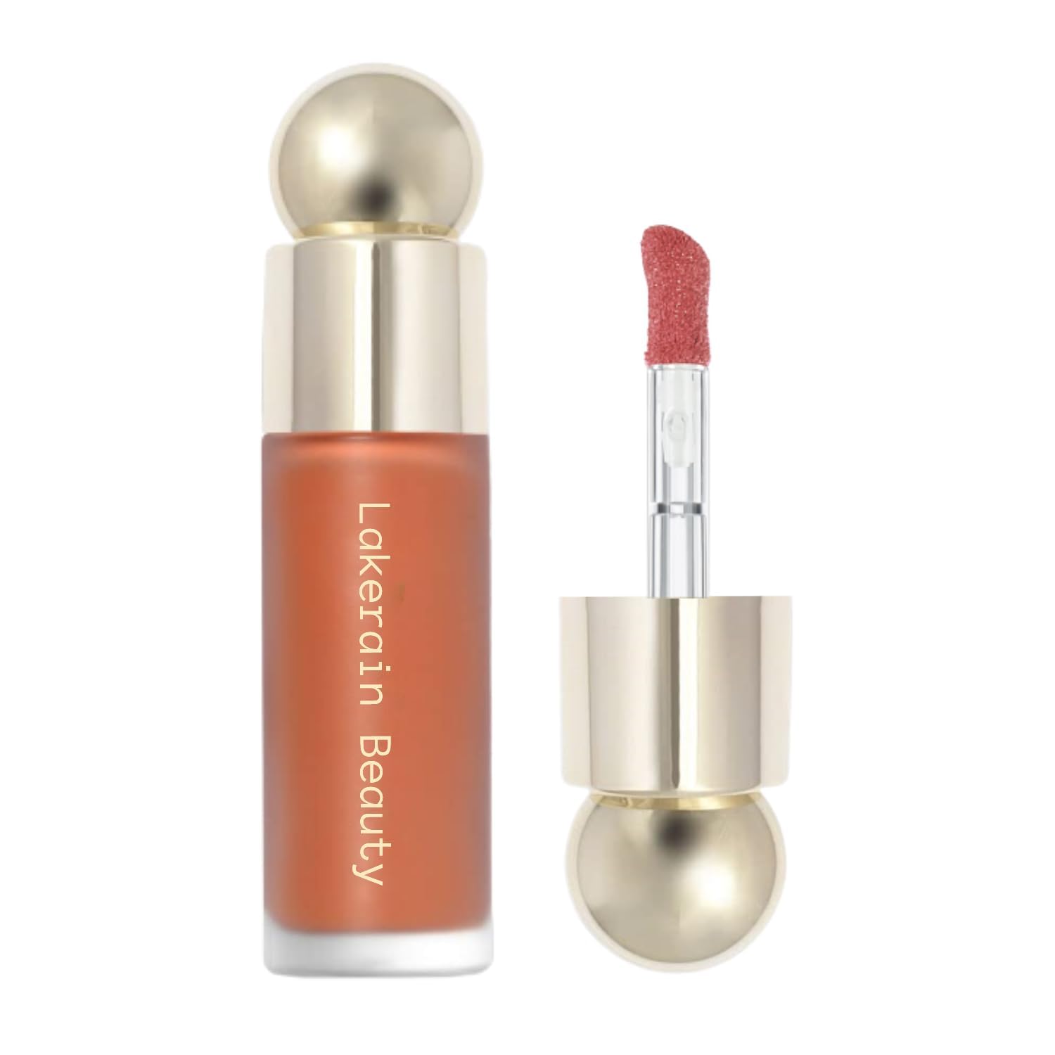 Liquid Blush Soft Cream Face Blush, Long-lasting Blendable Liquid Blusher Lightweight Moisturizing Beauty Makeup for Cheeks, Natural Looking Matte Finish Dewy Skin Tint (#04 Joy)