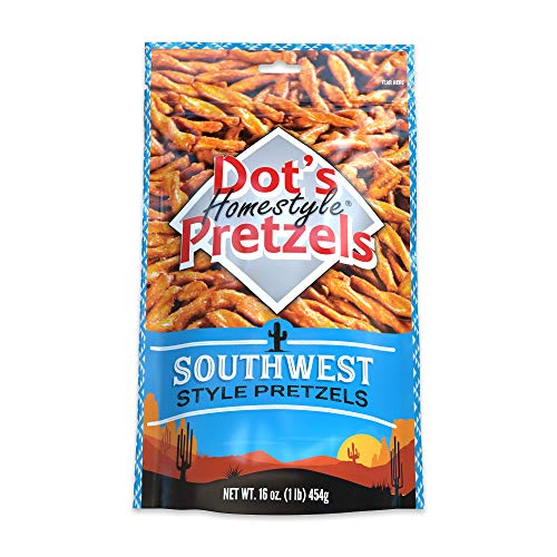 Dot's Homestyle Pretzels Season Pretzel Sticks (Southwest, 16 Ounce (3