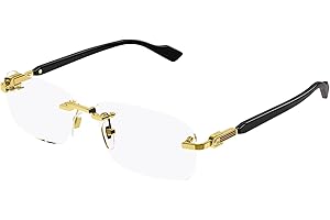Gucci GG1221O Gold Black 56/16/140 men eyewear frames