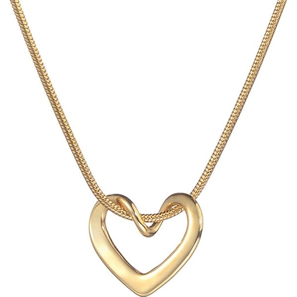 Jude Jewelers - Collana in acciaio INOX con ciondolo a forma di