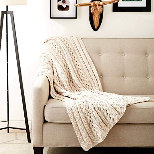 Bernat Maker Home Dec Yarn, 8.8oz, Guage 5 Bulky Chunky, Cream Pricepulse