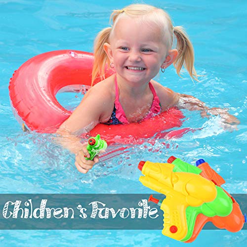 DomeStar Mini Water Gun, 12PCS Water Blaster Squirt Gun Water Soaker Water Fight Toys for Swimming Pool Beach Sand