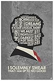 I Am Up to No Good Giclee Art Print Poster from