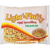 Light N Fluffy Medium Egg Noodles Pasta, 12 Ounce