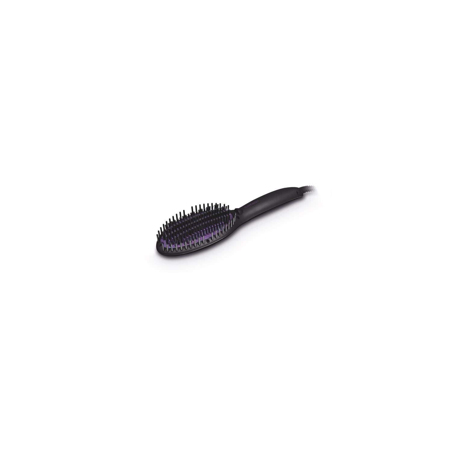 Glamoriser Black Edition Straight and Smooth Heated Styling Brush โ image 1